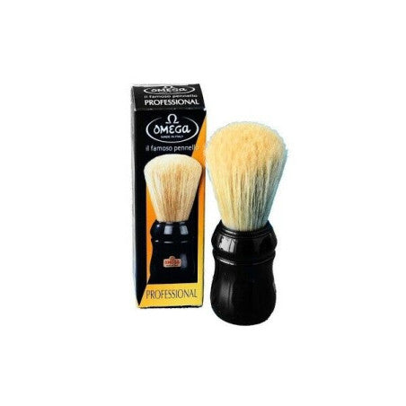 pennello da barba in pura setola Omega