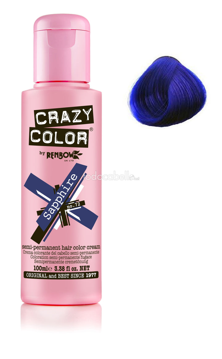 CRAZY COLOR COLORE SEMIPERMANENTE 100 ML