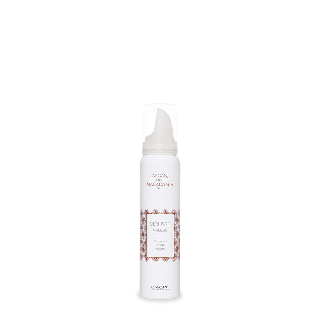 ARGAN AND MACADAMIA MOUSSE VOLUME