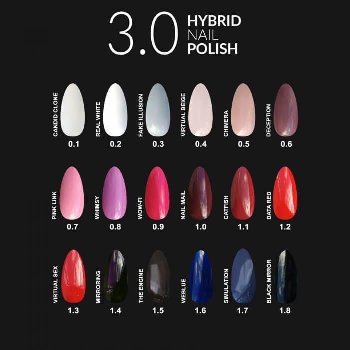 Layla 3.0 Hybrid Nail Polish Effetto Gel