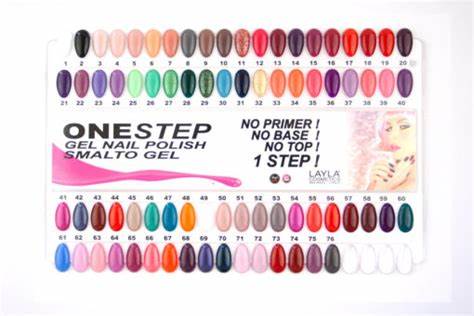 LAYLA ONE STEP GEL NAIL POLISH 3 IN 1