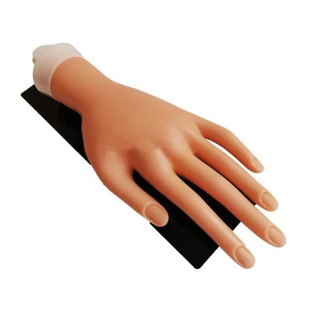 Mano didattica per estetiste
