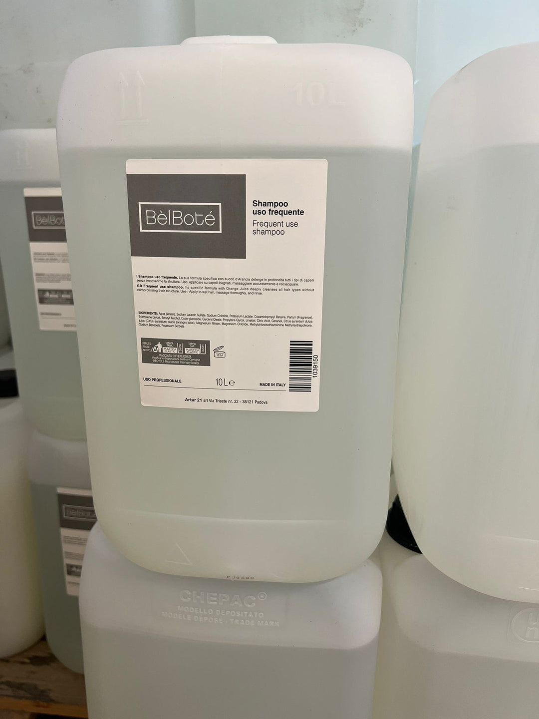 Shampoo Frequent 10 LT TANICA